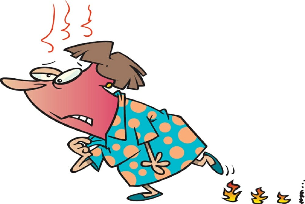 Risks related to hot flashes
