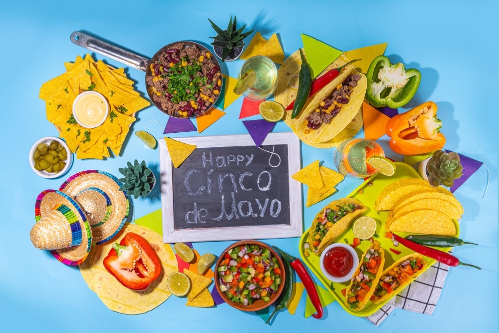 Cinco,De,Mayo,Party,Food.,Mexican,Holiday,Cinco,De,Mayo