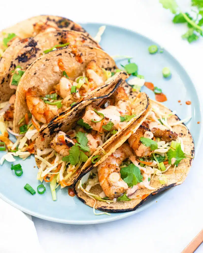 Grilled Shrimp Tacos |