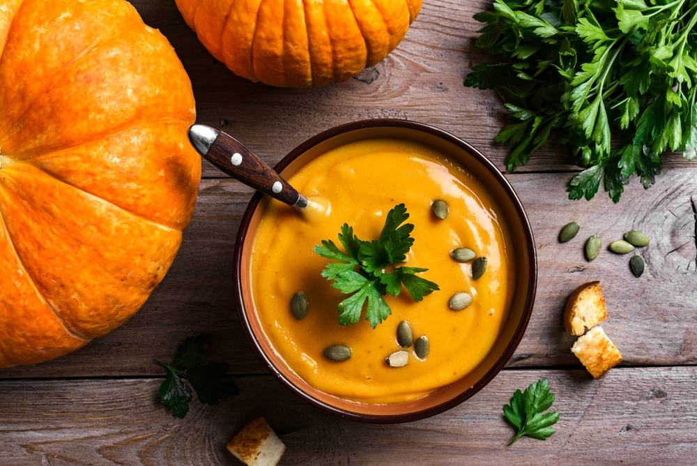 Creamy Roasted Pumpkin Soup