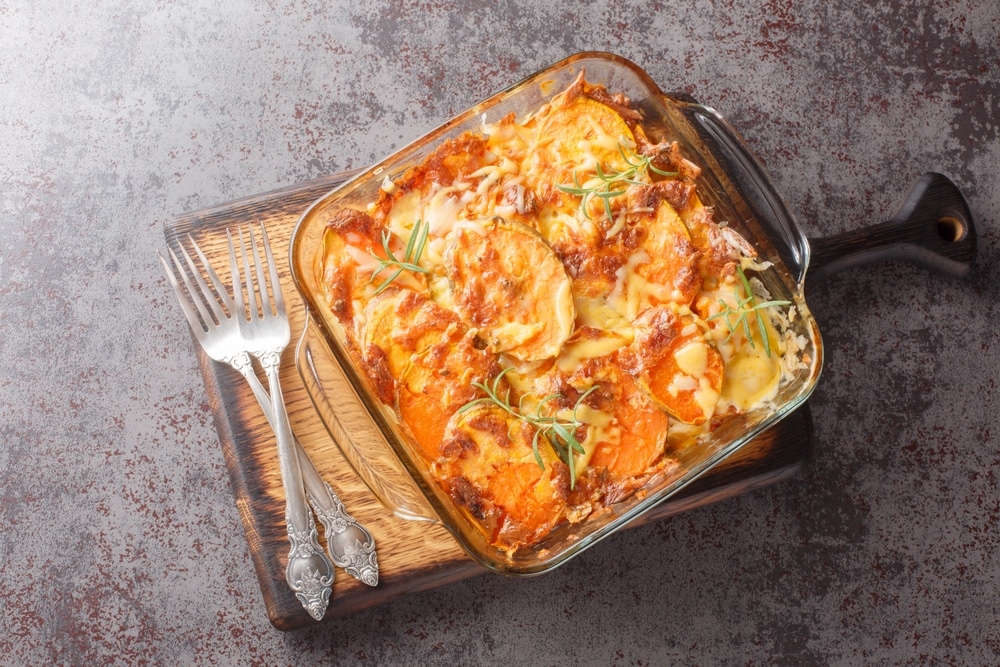 Vegan Sweet Potato Gratin