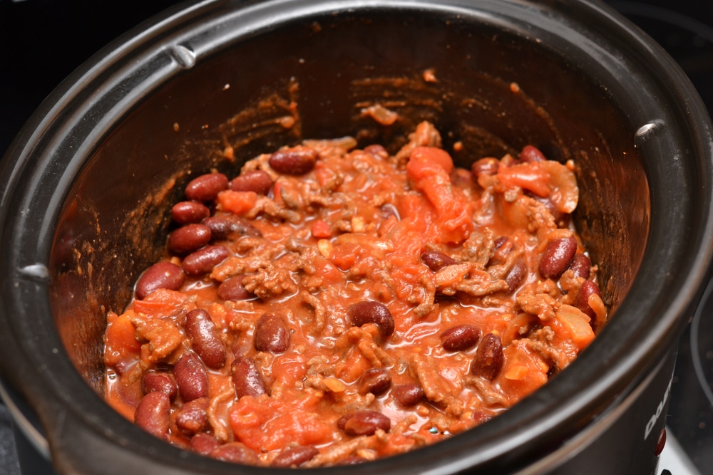 Classic slow cooker chili