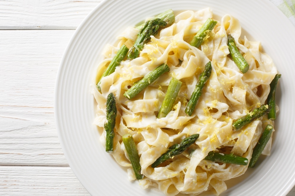 Asparagus Pasta with Lemon