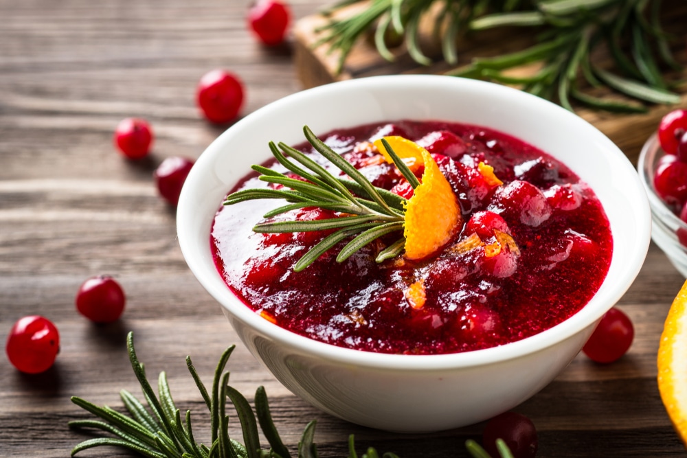 Honeyed Grapefruit-Cranberry Sauce