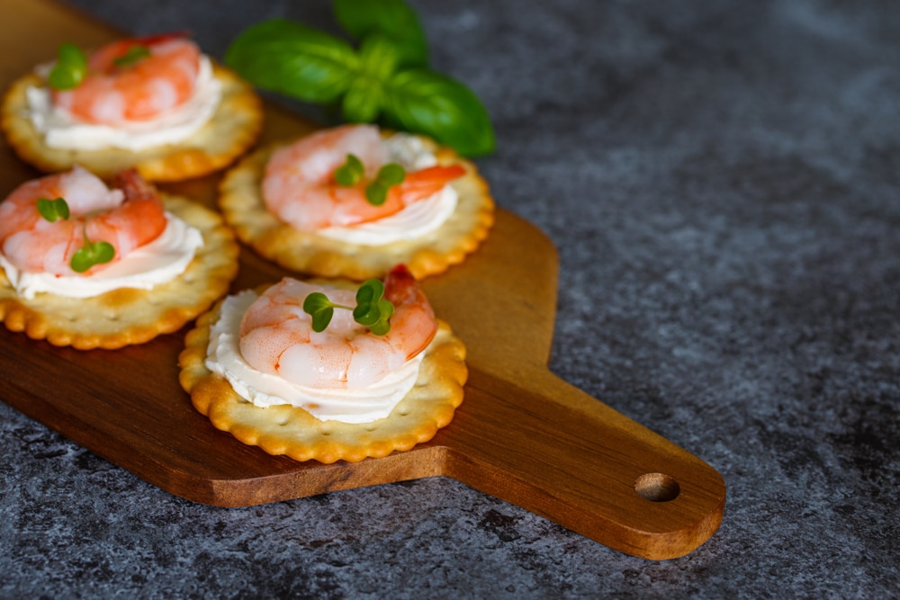 Cream Cheese Shrimp Cocktail Appetizers
