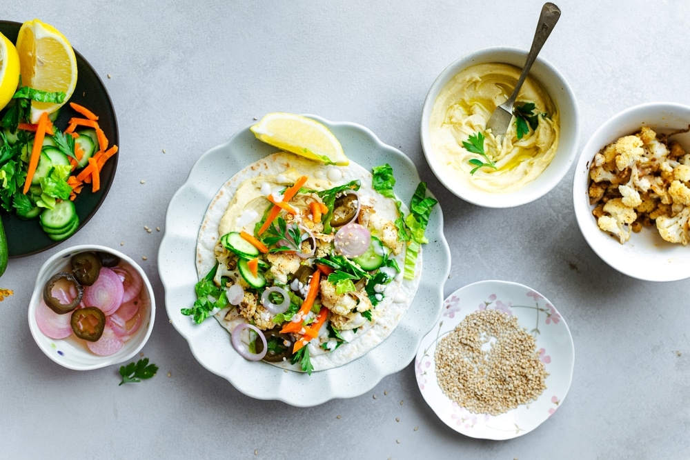 Meatless Thanksgiving in a Wrap