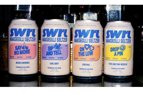 SWRL, the world's first Makgeolli seltzer