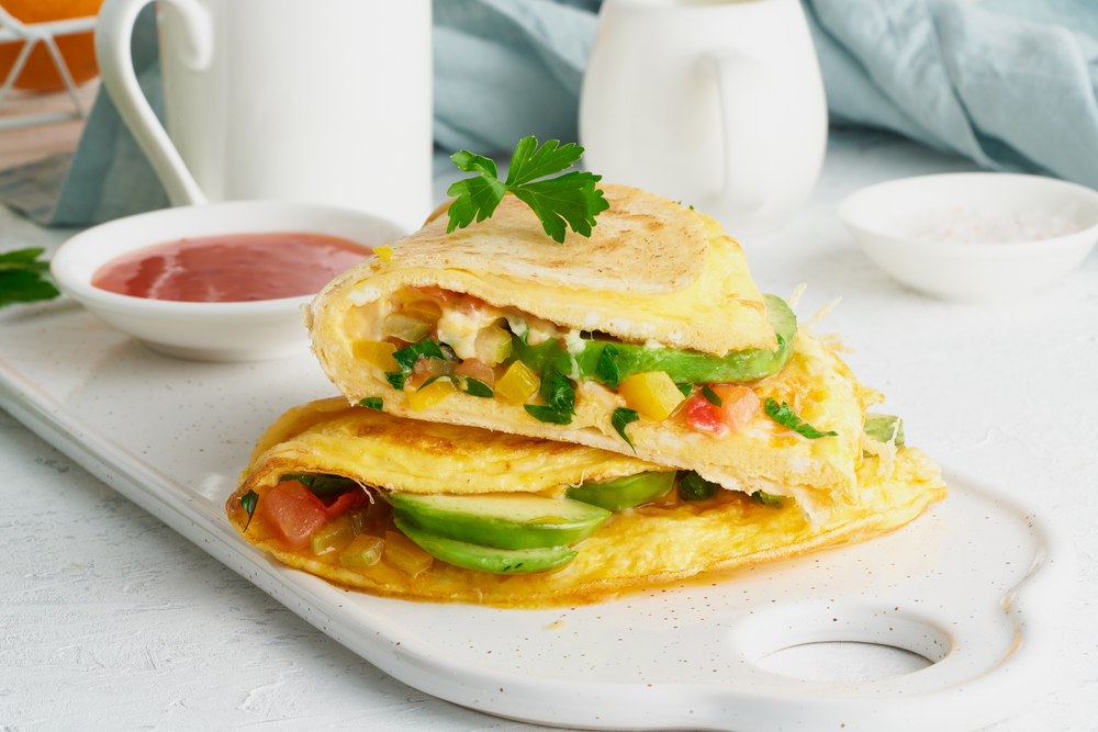 Loaded Breakfast Quesadilla