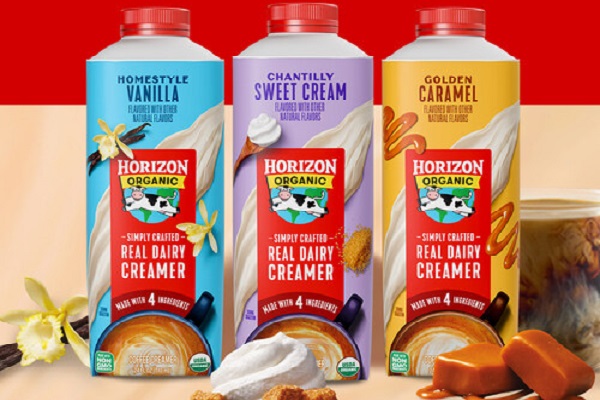 Horizon Organic Launches Real Dairy Creamers