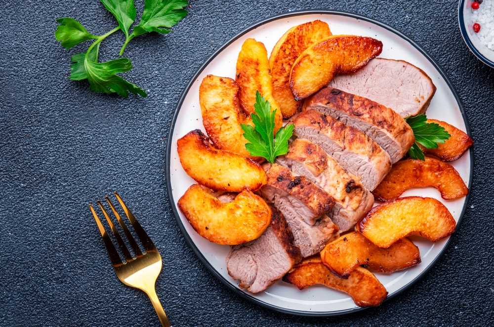 Slow Cooker Apple Cinnamon Pork Loin Roast
