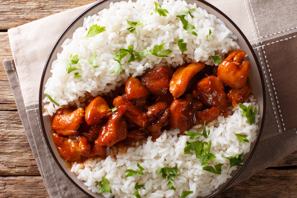 Crock Pot Honey Chicken and Rice
