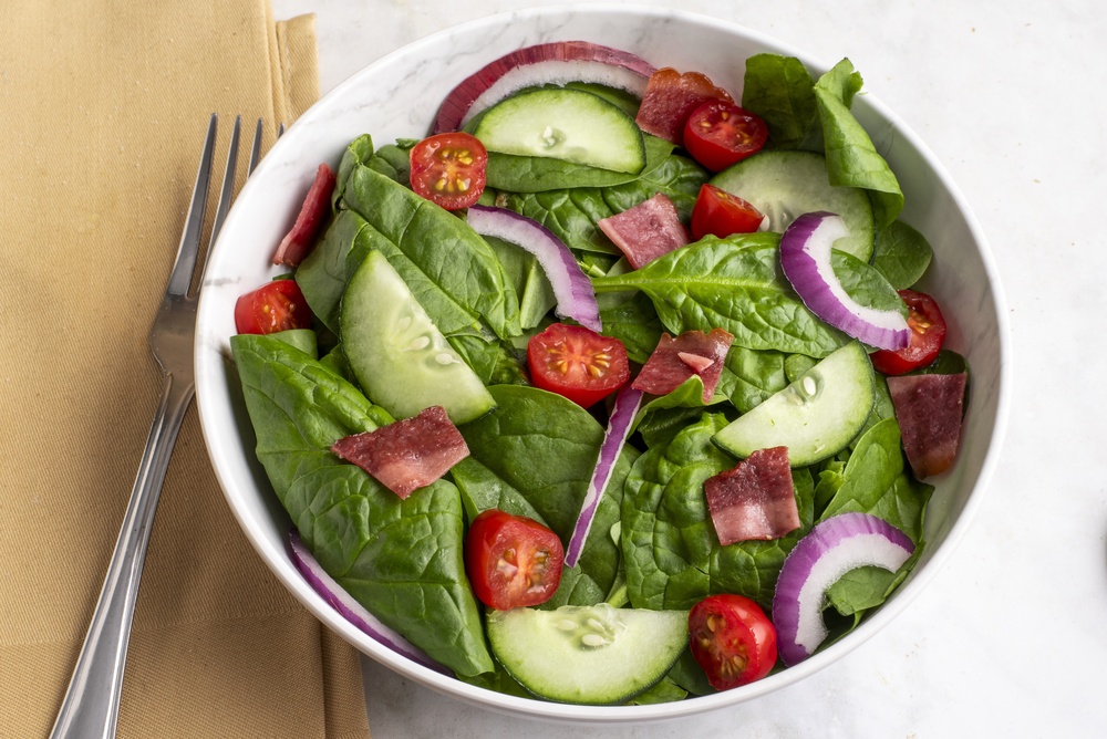 Easy Spinach Salad